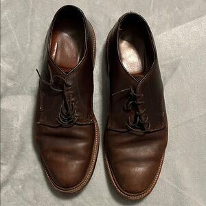 Alden Dark Brown Leather Oxfords